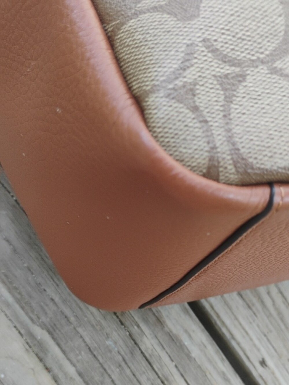 Coach NEW $478 Pennie Shoulder Bag In Signature Canvas NWOT - Picture 10 of 16